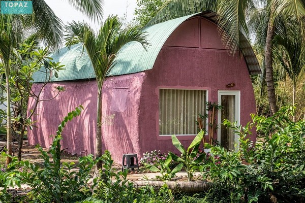 Phòng bungalow yên tĩnh hài hòa với không gian thiên nhiên xung quanh