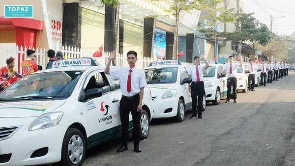 Các loại xe và dịch vụ của Taxi Vinasun Đồng Nai