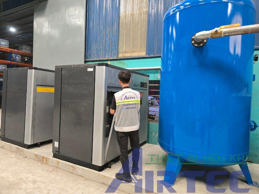 Lắp Đặt Máy Nén Khí Cho Nhà Xưởng Airtec